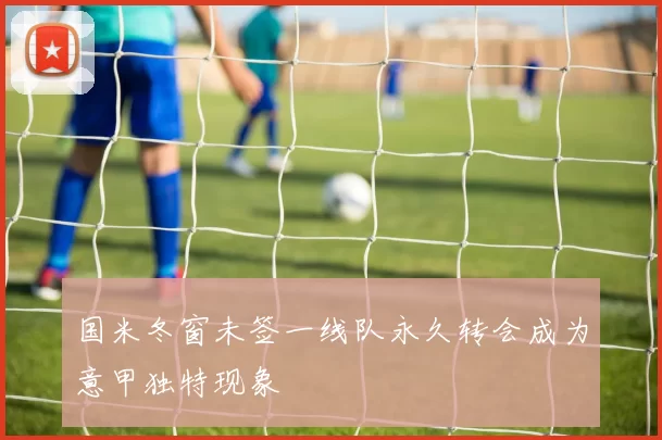 国米冬窗未签一线队永久转会成为意甲独特现象