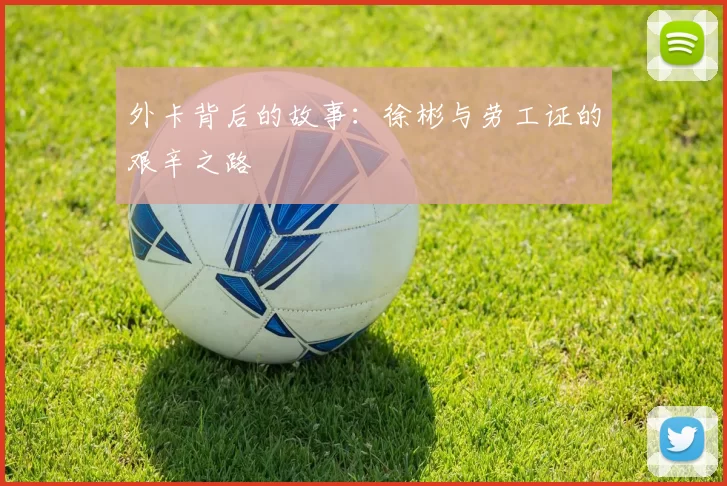 外卡背后的故事：徐彬与劳工证的艰辛之路